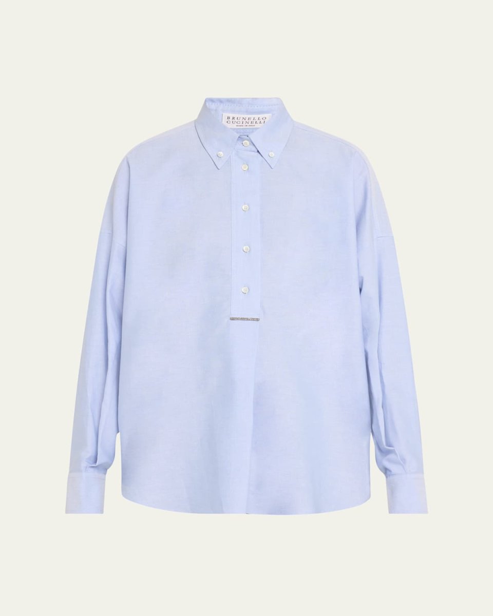 Cotton Oxford Button Down Shirt